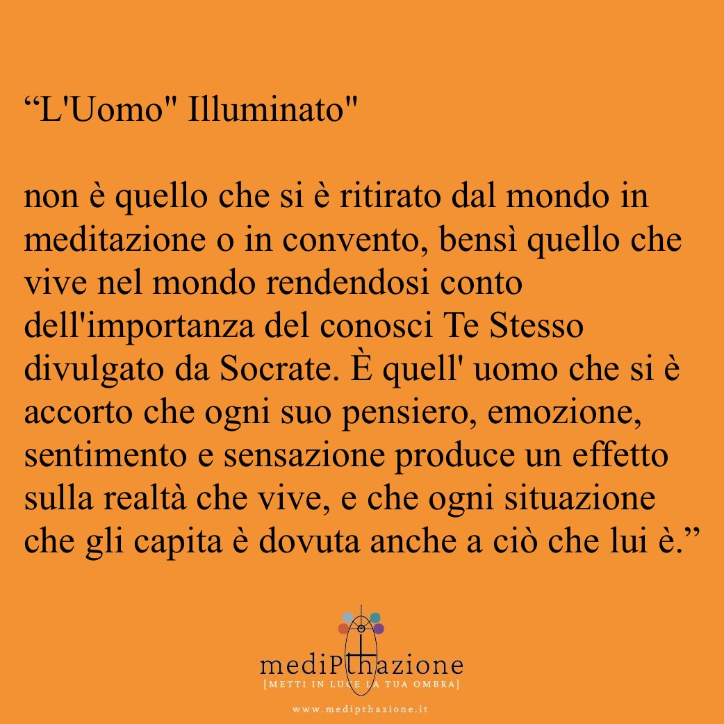 testo motivazionale su sfondo neutro con parole evidenziate riflessione su verità e amore - medipthazione